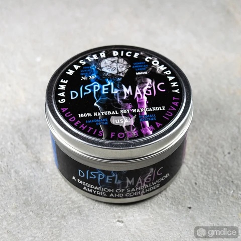 Dispel Magic Gaming Candle - 8oz